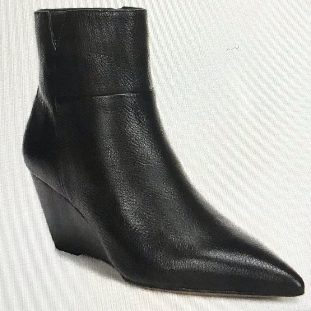 Franco Sarto Amsterdam wedge bootie new never worn
